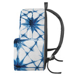 Watercolor Shibori Pattern Print Backpack