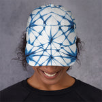 Watercolor Shibori Pattern Print Baseball Cap