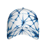 Watercolor Shibori Pattern Print Baseball Cap