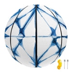 Watercolor Shibori Pattern Print Basketball