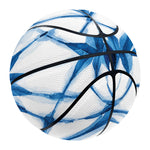 Watercolor Shibori Pattern Print Basketball