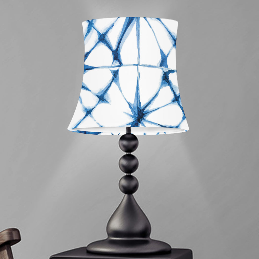 Watercolor Shibori Pattern Print Bell Lamp Shade