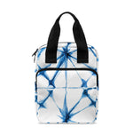 Watercolor Shibori Pattern Print Bible Tote Bag