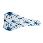 Watercolor Shibori Pattern Print Bicycle Seat Cover