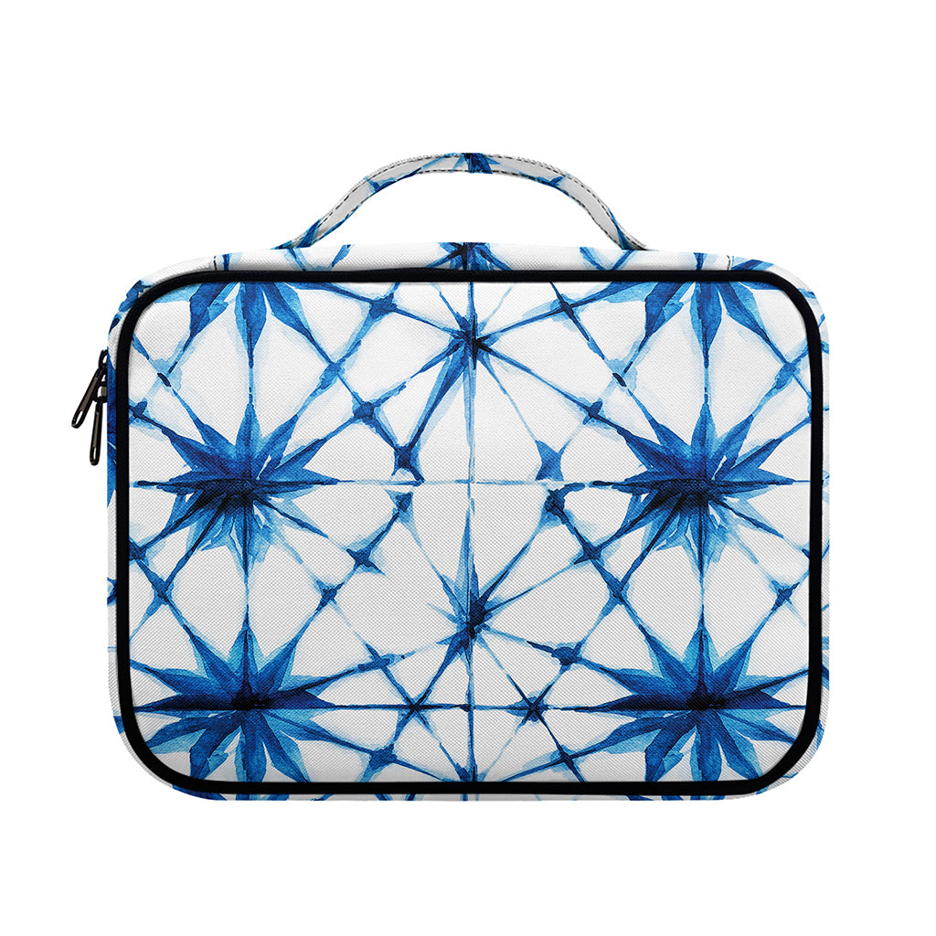 Watercolor Shibori Pattern Print Briefcase Bible Bag