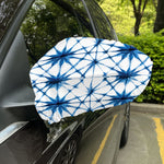 Watercolor Shibori Pattern Print Car Side Mirror Covers