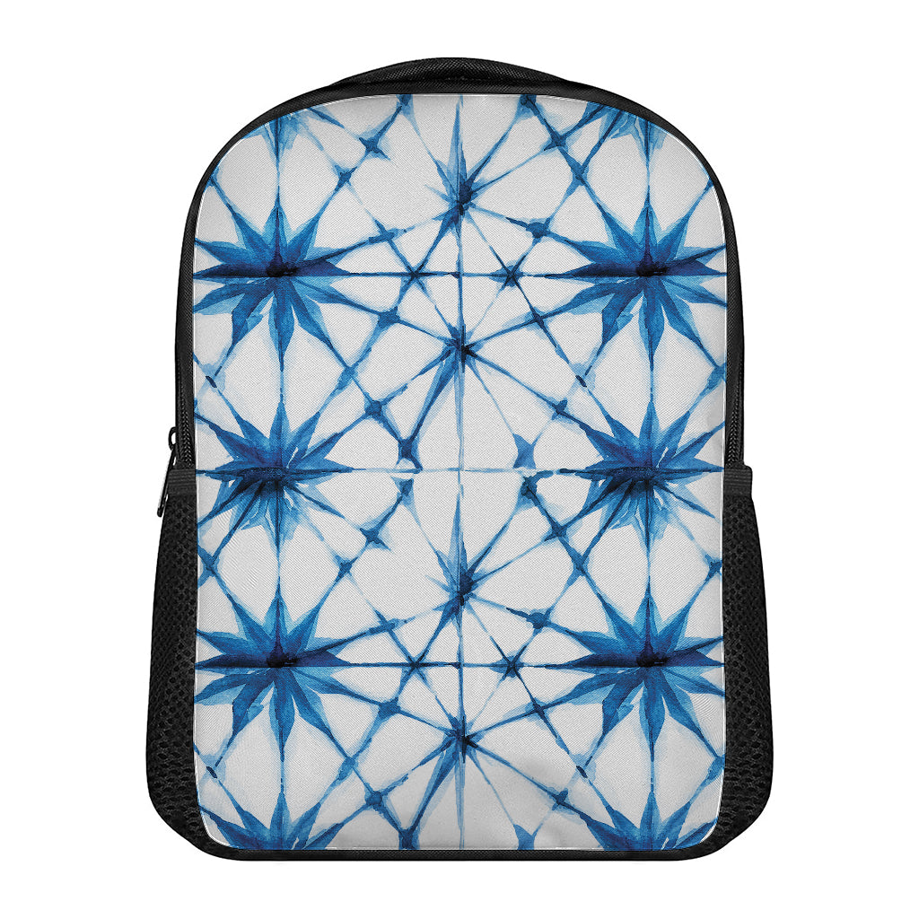 Watercolor Shibori Pattern Print Casual Backpack
