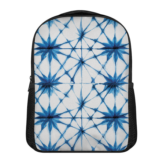 Watercolor Shibori Pattern Print Casual Backpack