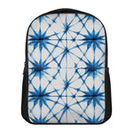 Watercolor Shibori Pattern Print Casual Backpack
