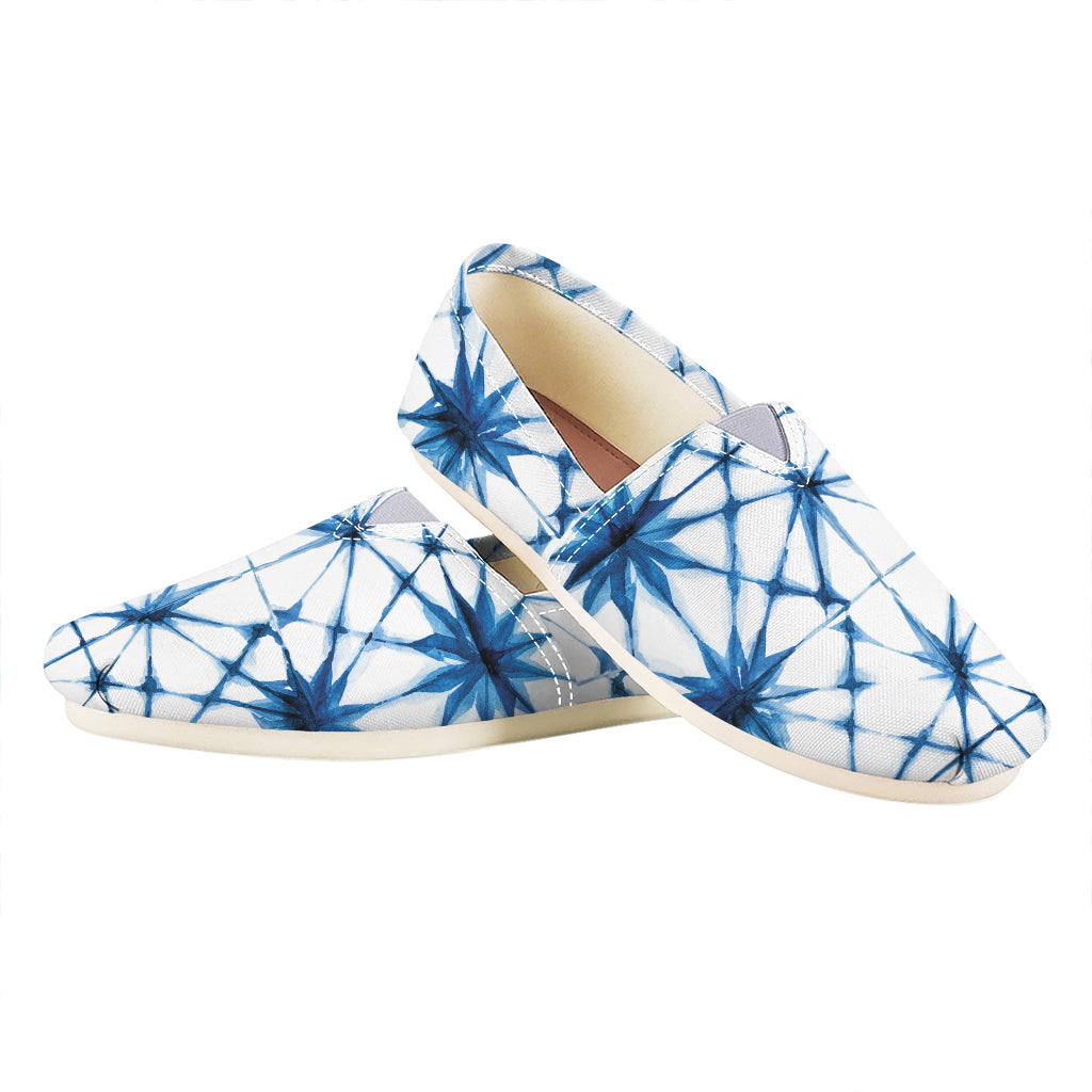 Watercolor Shibori Pattern Print Casual Shoes
