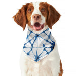 Watercolor Shibori Pattern Print Dog Bandana