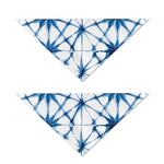 Watercolor Shibori Pattern Print Dog Bandana