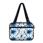 Watercolor Shibori Pattern Print Double Strap Bible Bag