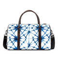Watercolor Shibori Pattern Print Duffel Bag