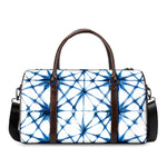 Watercolor Shibori Pattern Print Duffle Bag
