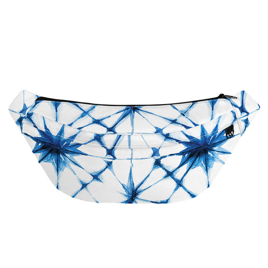 Watercolor Shibori Pattern Print Fanny Pack
