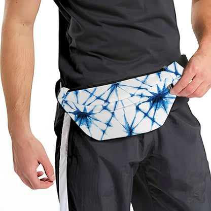 Watercolor Shibori Pattern Print Fanny Pack