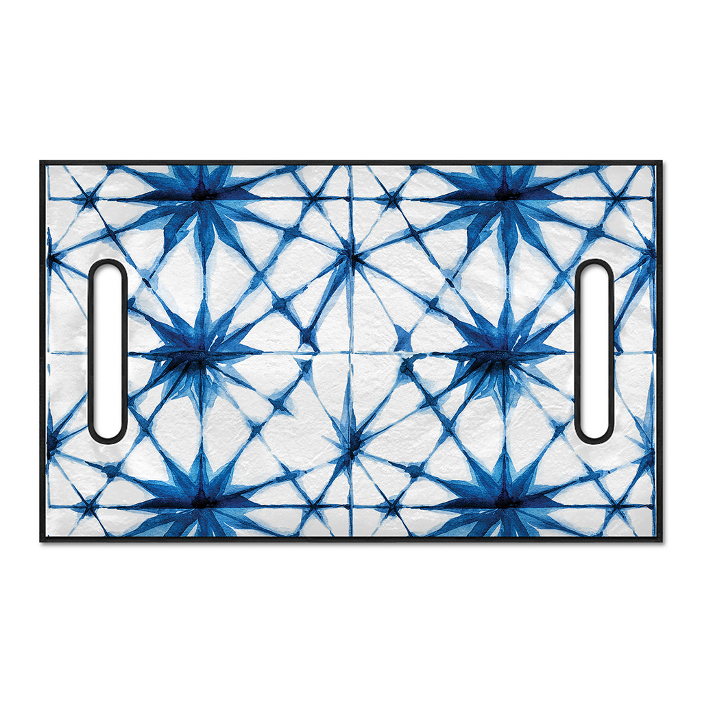 Watercolor Shibori Pattern Print Golf Cart Seat Cover