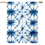 Watercolor Shibori Pattern Print House Flag
