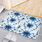 Watercolor Shibori Pattern Print Indoor Door Mat