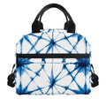 Watercolor Shibori Pattern Print Insulated Lunch Bag