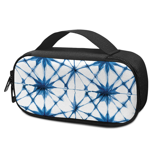 Watercolor Shibori Pattern Print Insulin Cooler Travel Case