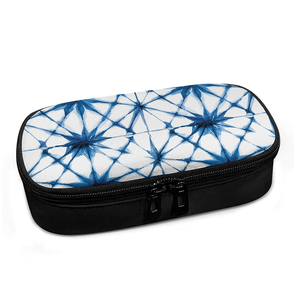 Watercolor Shibori Pattern Print Insulin Cooler Travel Case