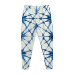 Watercolor Shibori Pattern Print Jogger Pants