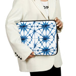 Watercolor Shibori Pattern Print Laptop Sleeve