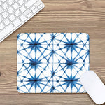 Watercolor Shibori Pattern Print Mouse Pad