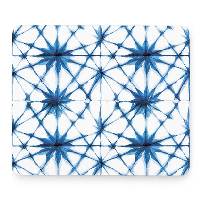 Watercolor Shibori Pattern Print Mouse Pad