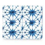 Watercolor Shibori Pattern Print Mouse Pad