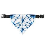 Watercolor Shibori Pattern Print Over The Collar Dog Bandana