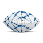 Watercolor Shibori Pattern Print Rugby Ball