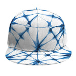 Watercolor Shibori Pattern Print Snapback Cap