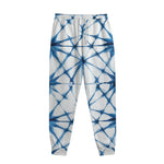 Watercolor Shibori Pattern Print Sweatpants