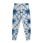 Watercolor Shibori Pattern Print Sweatpants