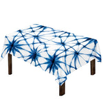 Watercolor Shibori Pattern Print Tablecloth