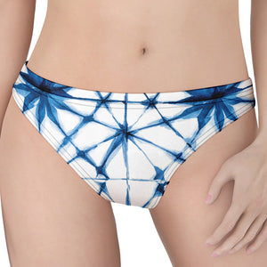 Watercolor Shibori Pattern Print Women's Thong