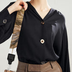 Watercolor Sloth Print Bag Strap