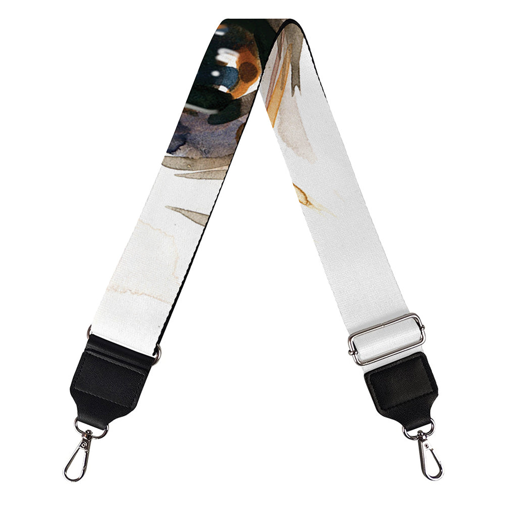 Watercolor Sloth Print Bag Strap