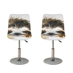 Watercolor Sloth Print Bar Stool Covers