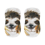 Watercolor Sloth Print Bar Stool Covers