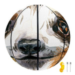 Watercolor Sloth Print Basketball