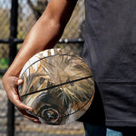 Watercolor Sloth Print Basketball