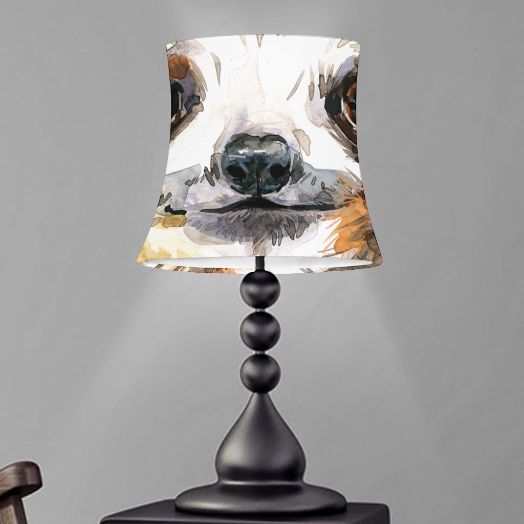 Watercolor Sloth Print Bell Lamp Shade