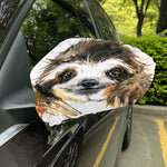 Watercolor Sloth Print Car Side Mirror Covers