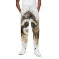 Watercolor Sloth Print Cotton Sweatpants