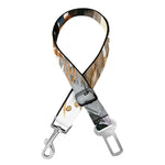 Watercolor Sloth Print Dog Seat Belt