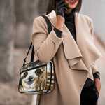 Watercolor Sloth Print Double Strap Bible Bag